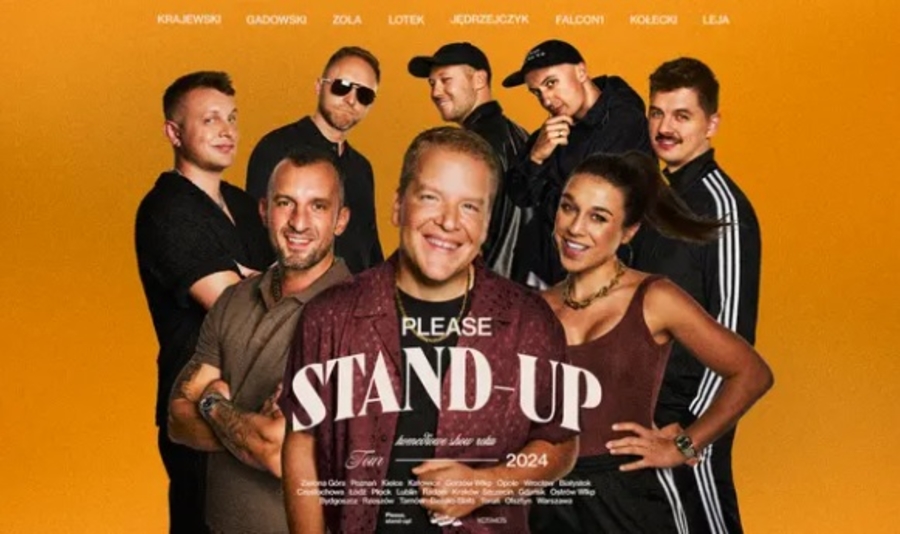 stand up w Arenie Jaskółka Tarnów, plakat